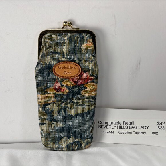 GOBELINS TAPESTRY-NWT $42.00 HAND WOVEN IN BELGIUM -AT THE LOURVE MUSEUM PARIS - Picture 1 of 13